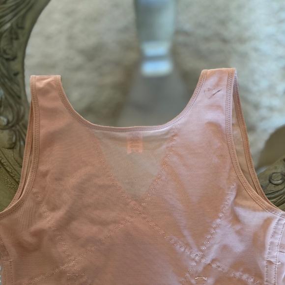 Unbranded Tan Slimming Body Shaper Cami Corset Size Medium - Picture 7 of 9